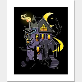 Haunted House Posters and Art